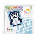 Pixelhobby medaillon startset - pinguin