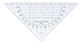 geodriehoek aristo - 16 cm flexibel/onbreekbaar