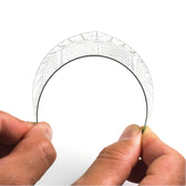 geodriehoek aristo - 16 cm flexibel/onbreekbaar