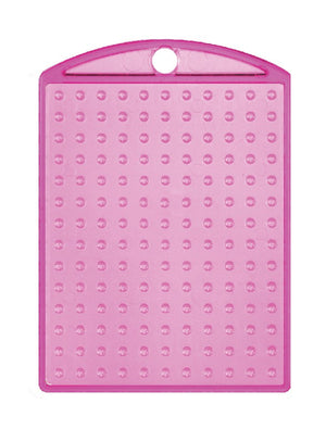Pixelhobby medaillon - transparant roze