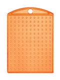 Pixelhobby medaillon - transparant oranje