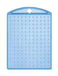 Pixelhobby medaillon - transparant blauw