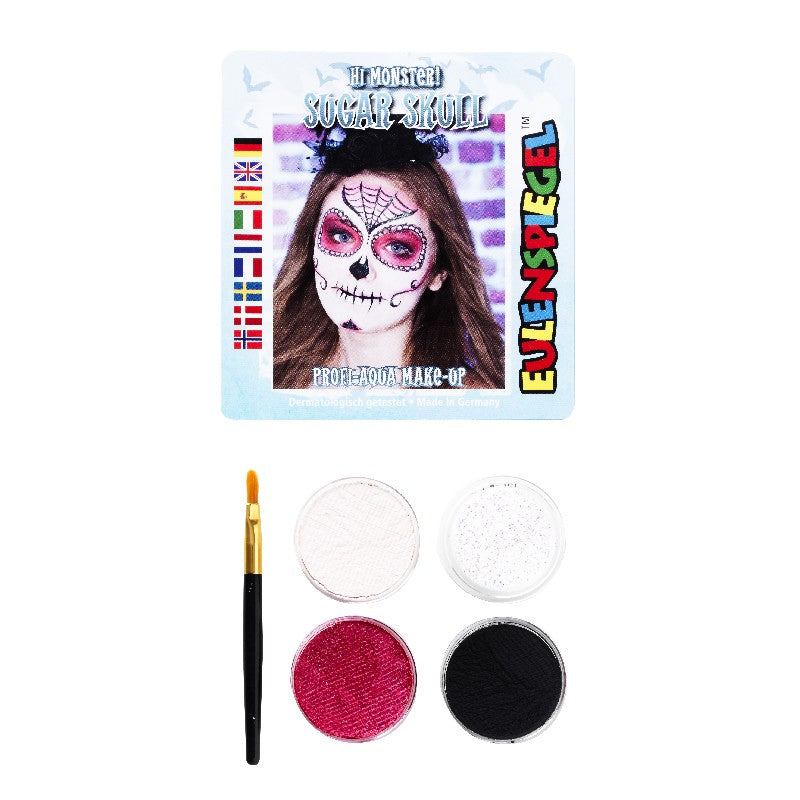 Schminkset 4 stuks- Sugarskull