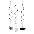 Halloween spirals h.80cm 3st