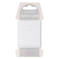 Nylonkoord - 40 meter - 0,5 mm - wit