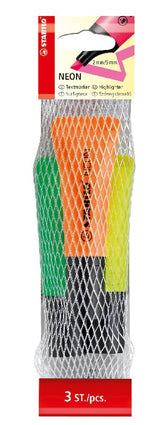 STABILO NEON highlighters - 3 stuks
