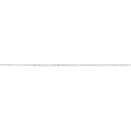 dunne ketting 0,6 mm - zilverkleurig