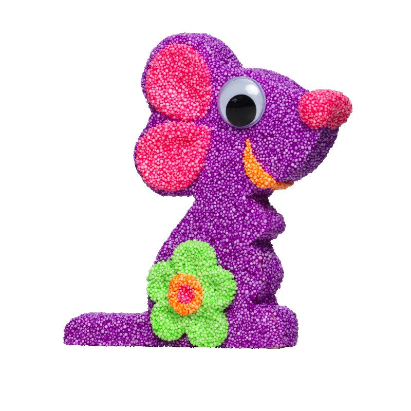 Panduro set foamklei - 4 stuks - vrolijke kleuren