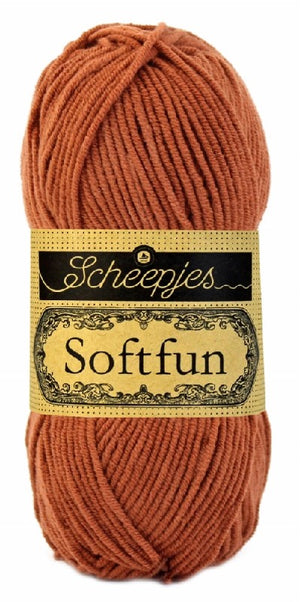 Scheepjes Softfun - steenrood