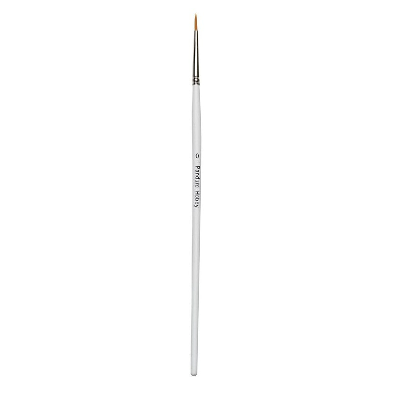 Panduro hobbypenseel - rond - nr. 0