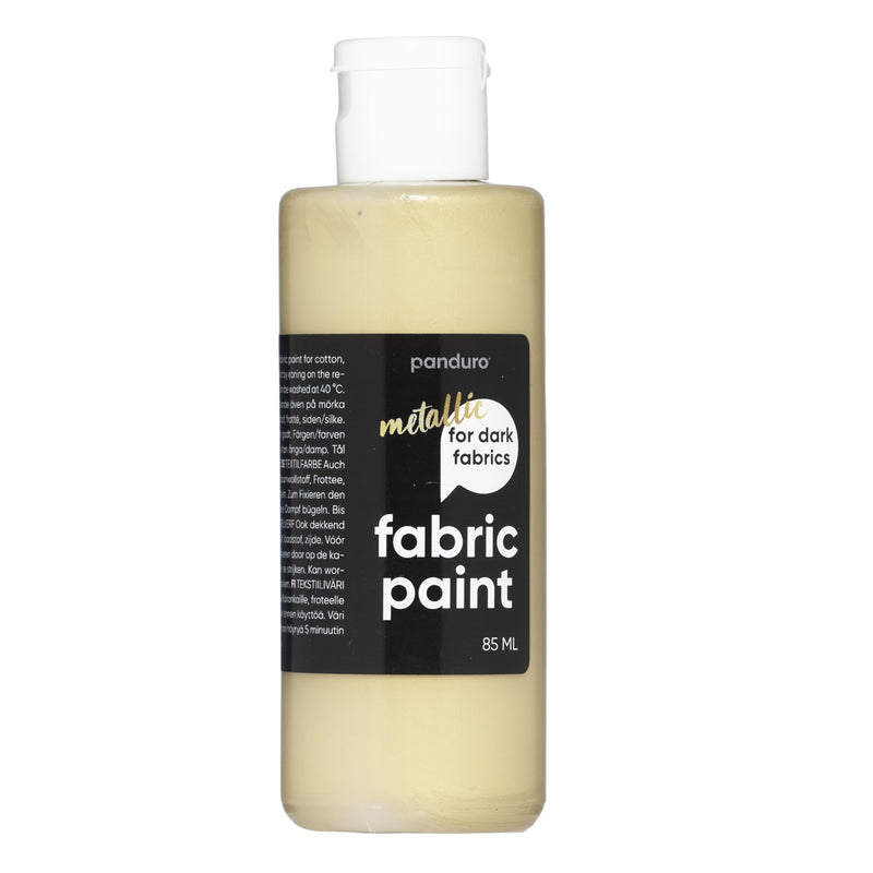 Panduro Fabric Paint - donkere stoffen - goud