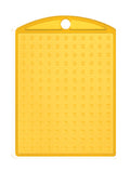 Pixelhobby medaillon - transparant geel