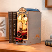 Robotime houten 3D puzzel - book nook - Time Travel