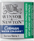 W&N Cotman Watercolours - half napje - intense green