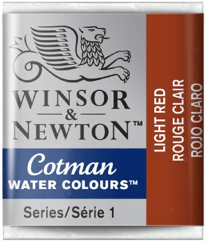 W&N Cotman Watercolours - half napje - light red