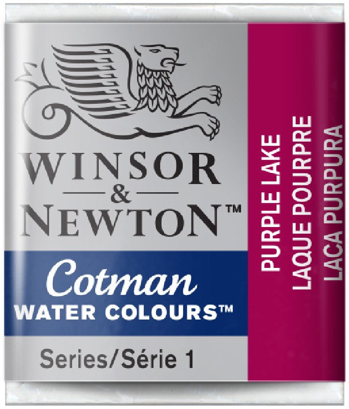 W&N Cotman Watercolours - half napje - purple lake