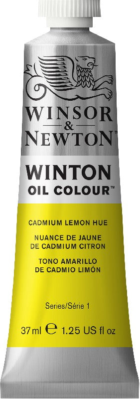 W&N Winton oil - 37 ml - cadmium lemon hue (primairy)