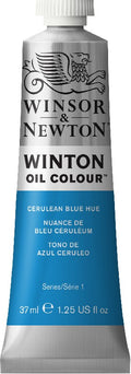 W&N Winton oil - 37 ml - cerulean blue phthalo hue