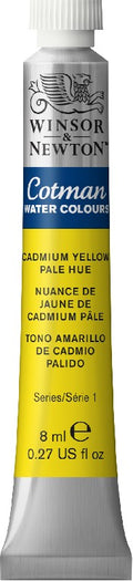 W&N Cotman Watercolours - tube - 8 ml - cadmium yellow pale hue