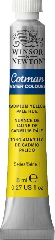 W&N Cotman Watercolours - tube - 8 ml - cadmium yellow pale hue