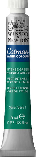 W&N Cotman Watercolours - tube - 8 ml - intense green