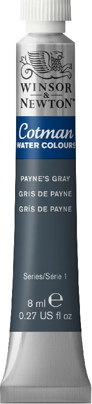 W&N Cotman Watercolours - tube - 8 ml - payne's grey