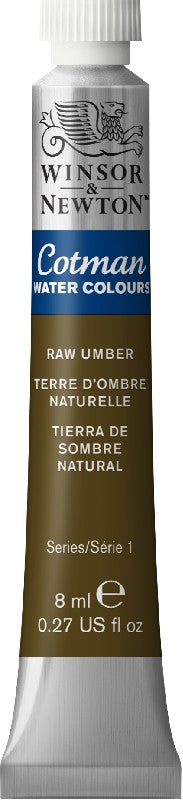 W&N Cotman Watercolours - tube - 8 ml - raw umber