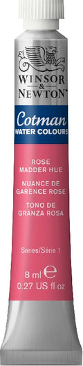 W&N Cotman Watercolours - tube - 8 ml - rose madder hue