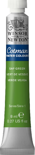W&N Cotman Watercolours - tube - 8 ml - sap green