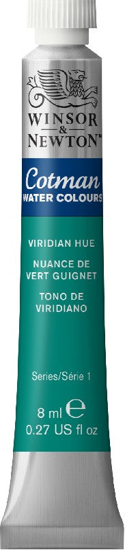 W&N Cotman Watercolours - tube - 8 ml - viridian hue