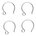 Oorhaakje - 925 zilver - 12 mm - 4 stuks