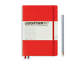LEUCHTTURM1917 - notebook A5 - lijntjes - rood