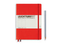 LEUCHTTURM1917 - notebook A5 - blanco - rood