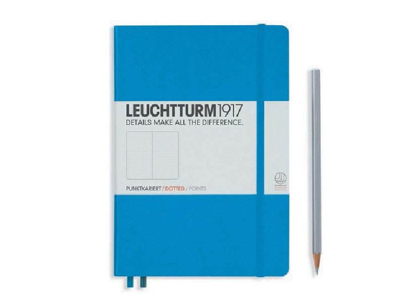 LEUCHTTURM1917 - notebook A5 - stipjes - blauw