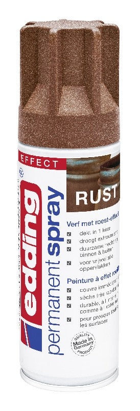 edding 5200 permanent spray - 200 ml - mat - roest effect