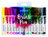 Ecoline Brush Pen set - 15 stuks