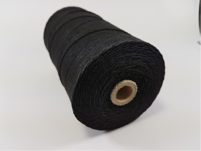 Macrame koord 2 mm- Zwart 43 meter
