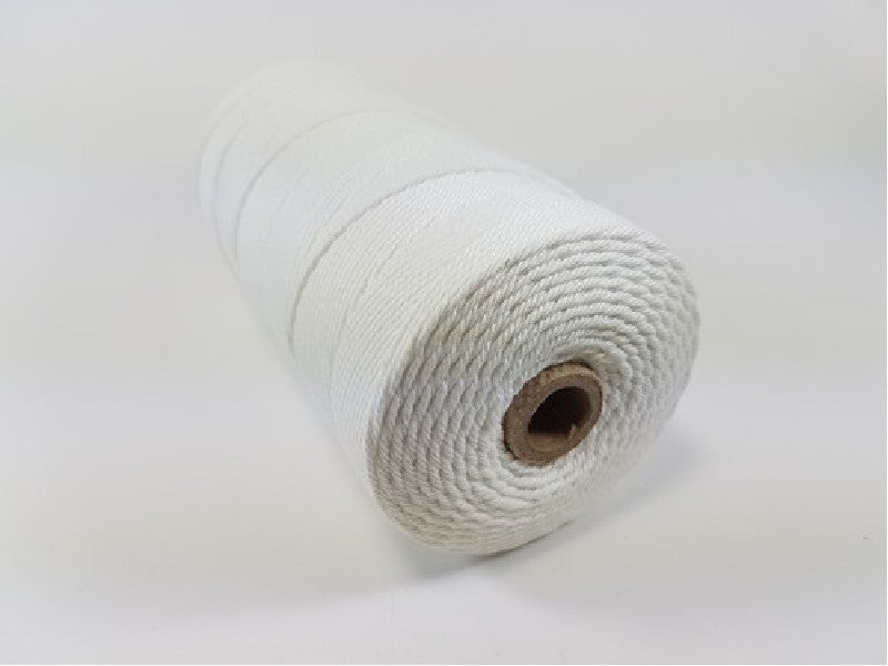 macramé koord 2 mm -215 meter wit