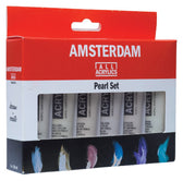 Amsterdam acrylverf set - 6 stuks - parel