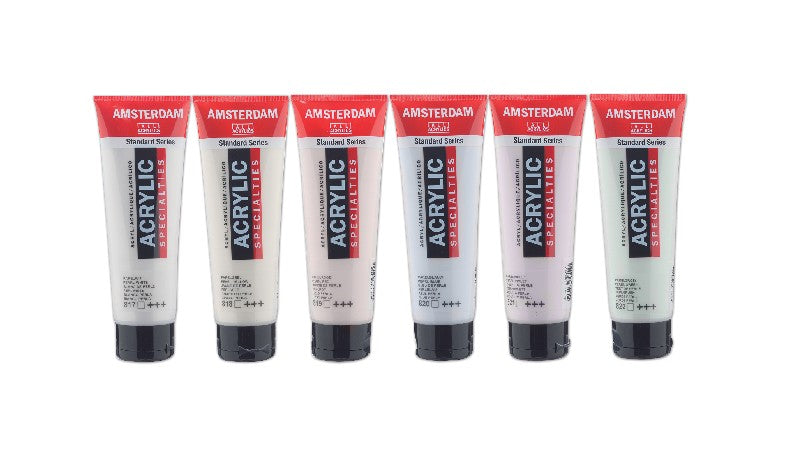 Amsterdam acrylverf set - 6 stuks - parel