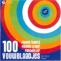 Vouwblaadjes rond- 15 cm