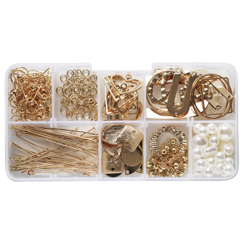Sieraden set - oorbellen - goudkleurig