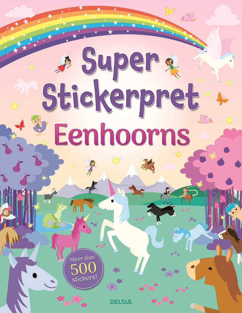 super stickerpret eenhoorns