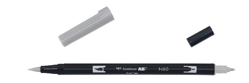 Tombow ABT Dual Brush Pen - N60 cool grey