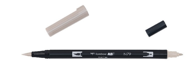 Tombow ABT Dual Brush Pen - N79 warm grey