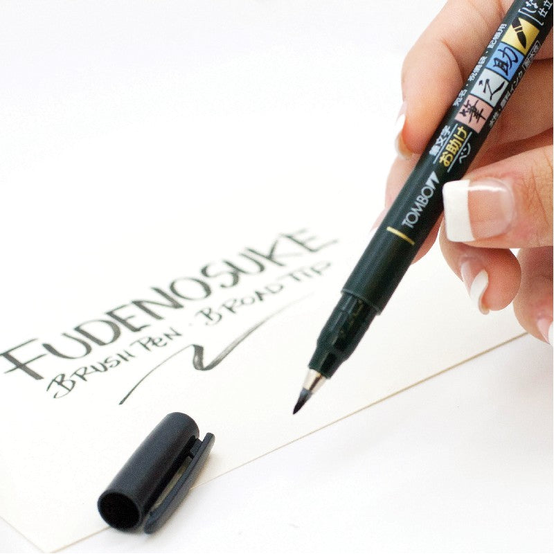 Tombow brushpen Fudenosuke - soft