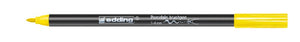 edding 4200 porcelain brushpen - 1 tot 4 mm - geel