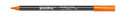 edding 4200 porcelain brushpen - 1 tot 4 mm - oranje