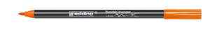 edding 4200 porcelain brushpen - 1 tot 4 mm - oranje