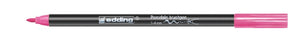edding 4200 porcelain brushpen - 1 tot 4 mm - roze